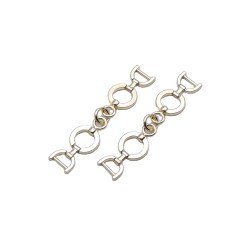 Bra Connector Pearl Bikini Buckle Rust-proof D Buckle Chain Swimsuit Accessories Jean Decorative Chain