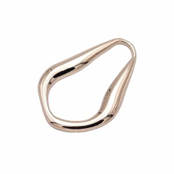 Swimwear Accessories Alloy Irregular Connectors Gold Plated Bikini Hardware Decorative Golden Metal Zinc Alloy Women Belt Buckle