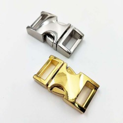 Oem Wholesale Gold Metal Quick Release Buckle For Handbags And Dog Collars-bag Parts &amp; Accessories