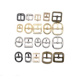 Metal Buckle With Pins Zinc Alloy Shoes Accessories Metal Shoe Buckle For Shoe Watch Belt