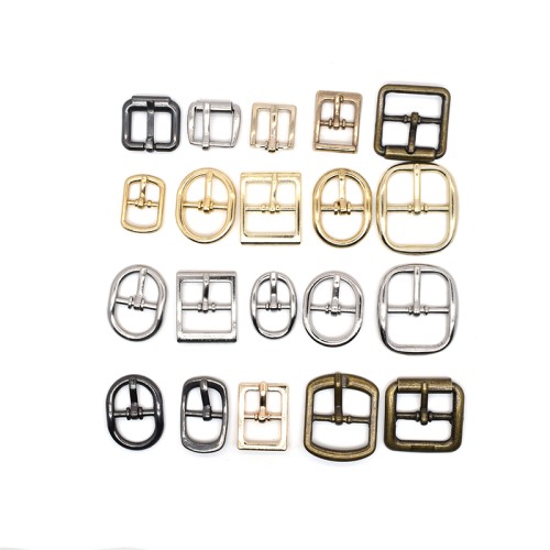 Metal Buckle With Pins Zinc Alloy Shoes Accessories Metal Shoe Buckle For Shoe Watch Belt
