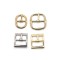 Metal Buckle With Pins Zinc Alloy Shoes Accessories Metal Shoe Buckle For Shoe Watch Belt
