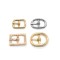 Metal Buckle With Pins Zinc Alloy Shoes Accessories Metal Shoe Buckle For Shoe Watch Belt