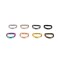 Manufacturer Custom  Alloy Buckles Clasp D Rings Handbag Accessories Bag Straps Metal D Ring For Dog Collar Hardware