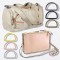 Manufacturer Custom  Alloy Buckles Clasp D Rings Handbag Accessories Bag Straps Metal D Ring For Dog Collar Hardware