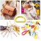 Manufacturer Custom  Alloy Buckles Clasp D Rings Handbag Accessories Bag Straps Metal D Ring For Dog Collar Hardware