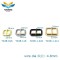 Fashionable Metal Roller Buckle Bag Belt Straps Accessory Lock Pin Clip Square Handbag Hardware Buckle For Leather Fitting Tz48