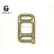 50mm 5000kg Double Bar Buckle One Way Buckle Galvanized Forged One Way Lashing Buckle