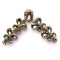 New Metal Crystal Y-shaped Butterfly Shape Ladies Shoes Decoration Accessories Shoe Buckle