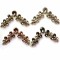 New Metal Crystal Y-shaped Butterfly Shape Ladies Shoes Decoration Accessories Shoe Buckle