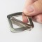 Factory Custom High Mass 45mm Webbing Buckles Nickel Plated Adjustable Metal Buckle