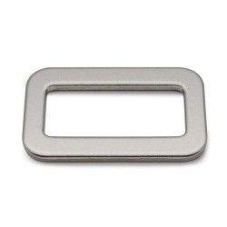 Square-shaped Webbing Belt Buckle Factory Wholesale Custom 9kn Metal Aluminium Fall Protection/harness/safety Belt Accessories