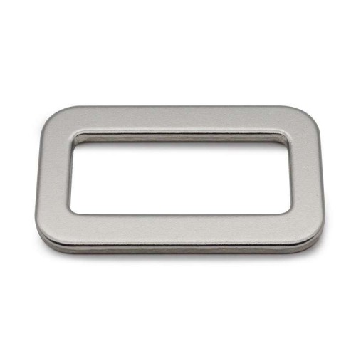 Square-shaped Webbing Belt Buckle Factory Wholesale Custom 9kn Metal Aluminium Fall Protection/harness/safety Belt Accessories