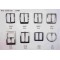 Support Customized High Quality Belt Buckle Stainless Steel Pin Buckle