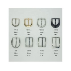 Custom Logo Belt Buckle 10-60mm Men's Belt Buckle Stainless Steel Pin Buckle