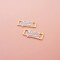 Manufacturer Sneaker Lock Adjustable Wholesale Metal Soft Enamel Letter Lock Custom Logo Metal Charm Shoe Shoelace Lace Locks