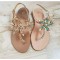 New Arrival Rhinestones Shoe Decorations Stainless Steel Buckle Center Bar Shoe Shoe Hardware Accessories For Flip Flops