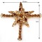 New Arrival Rhinestones Shoe Decorations Stainless Steel Buckle Center Bar Shoe Shoe Hardware Accessories For Flip Flops
