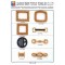 Geometric Shaped Metal Shoe Buckles Contemporary And Chichoe Decorations Buckles For Shoes Alloy Shoe Buckle With Unique Design