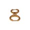 Geometric Shaped Metal Shoe Buckles Contemporary And Chichoe Decorations Buckles For Shoes Alloy Shoe Buckle With Unique Design