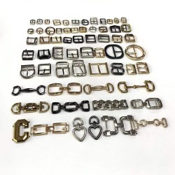 Hot Sale Metal Ladies Shoe Buckles Shoes Chain decorative Shoes Buckle
