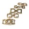 Hot Sale Metal Ladies Shoe Buckles Shoes Chain decorative Shoes Buckle