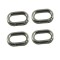 Customized Factory Price Sliver Die Casting Zinc Aluminum Alloy Belt Buckle For Belt