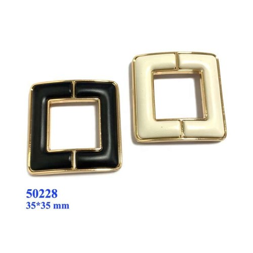Fashion Shoe Buckles Zinc Alloy Ladies Flat Shoe Trims Decoration