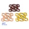 Fashion Shoe Buckles Zinc Alloy Ladies Flat Shoe Trims Decoration