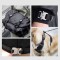 Manufacturers Customized Luggage Bag Straps Webbing Accessories Metal 10mm Rose Gold Side Quick Release Adjustable Buckles