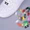 Hf Little Daisy Metal Decorative Shoe Buckle Af1 Sneakers With Flower Badge Shoe Lace Accessory