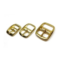 Metal Bag Parts Accessories Solid Brass Pin Belt Buckle