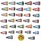 New Custom Brand Sports Shoe Charms Metal Bling Designer Charm Designer Pvc Shoe Buckle