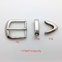 Factory Sale Various Widely 30mm 3 Piece Western Belt Buckle Set Conchos For Leather