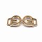 Wholesale Plastic Shoe Buckles And Shoe Accessories Gold Women Plastic Shoe Decoration