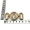 Wholesale Plastic Shoe Buckles And Shoe Accessories Gold Women Plastic Shoe Decoration