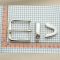 Factory Sale 40mm Metal Buckles With Loop 3 Piece Belt Buckle Set For Leather Belt Conchos For Leather