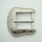 New Professional Manufacturing 1.5 Inch Flower Custom Western Belt Pin Buckle