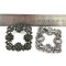H102 Wholesale Luxury Shoes Accessories Crystal Metal Shoe Buckle Rhinestone Shoe Buckles