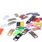 Shoe Clips Removable Shoes Charms Metal Buckles Shoelaces Decoration Sneaker Accessory