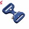 Lihui Factory Wholesale Price 38mm Various Size Shoe Buckle Blue Metal Men Buckles For Shoes Luggage Bags