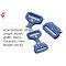 Lihui Factory Wholesale Price 38mm Various Size Shoe Buckle Blue Metal Men Buckles For Shoes Luggage Bags