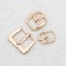 Zinc Pin Belt Buckle Hardware Accessories Stainless Steel Buckle For Bags Shoes Handbag Clasps Bag Material Belt Buckle