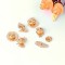 Pink Ladies Brooch Rose Car Heart Lips High Heels Button Clothes Bag Enamel Lapel Pin