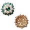 New Glass Rhinestones Shoe Clips Decoration Accessories Metal Accessories For Shoes Shoe Ornament Buckle