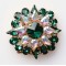 New Glass Rhinestones Shoe Clips Decoration Accessories Metal Accessories For Shoes Shoe Ornament Buckle
