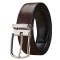 Custom Size Metal Pin Belt Buckle Leather Belt Mens Casual Genuine Leather Belt For Men