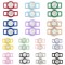 2025 High Quality Af1 Sports Shoes With Metal Buckle Shoelace Accessories New &amp; Stylish Shoe Decorations