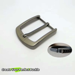2025 Fashion Trend Initial Letter Engraved And Personal Customizing Sale High Quality Zinc Alloy Pin Buckle For Men