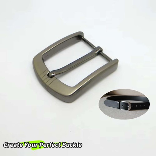 2025 Fashion Trend Initial Letter Engraved And Personal Customizing Sale High Quality Zinc Alloy Pin Buckle For Men
